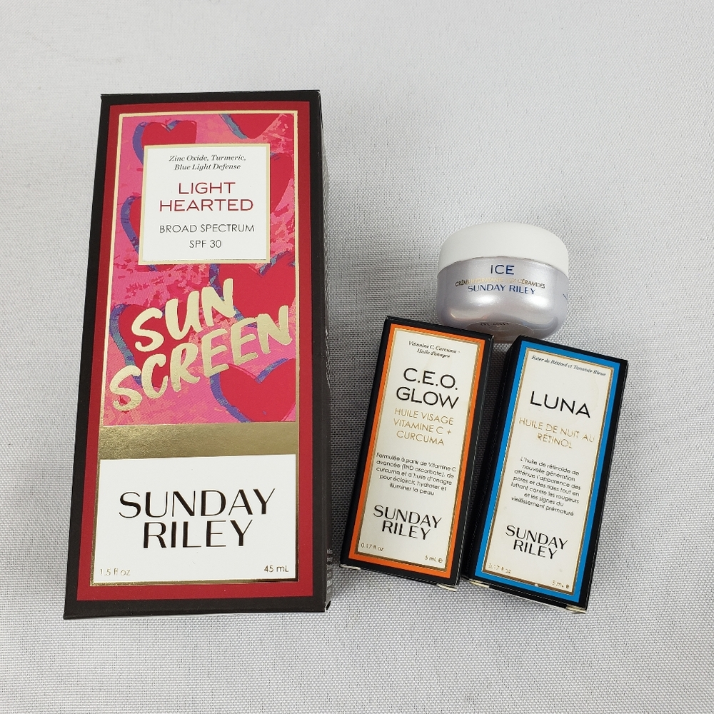 Sunday Riley Bundle NIB Unopened - Picture 3 of 8
